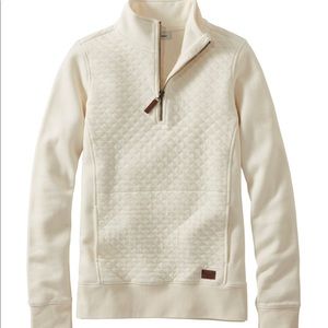 L.L. Bean Quilted Pullover